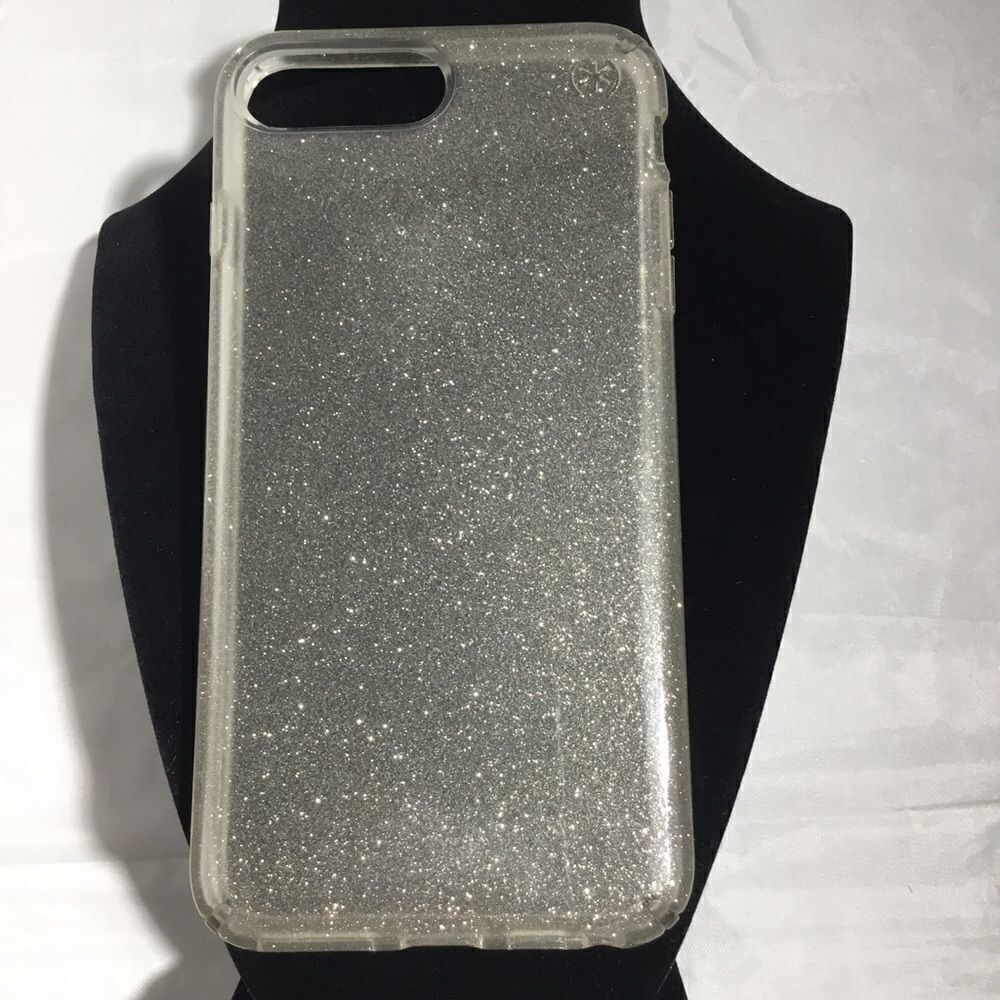 Speck Presidio Clear + Glitter iPhone 7+ Case (F)